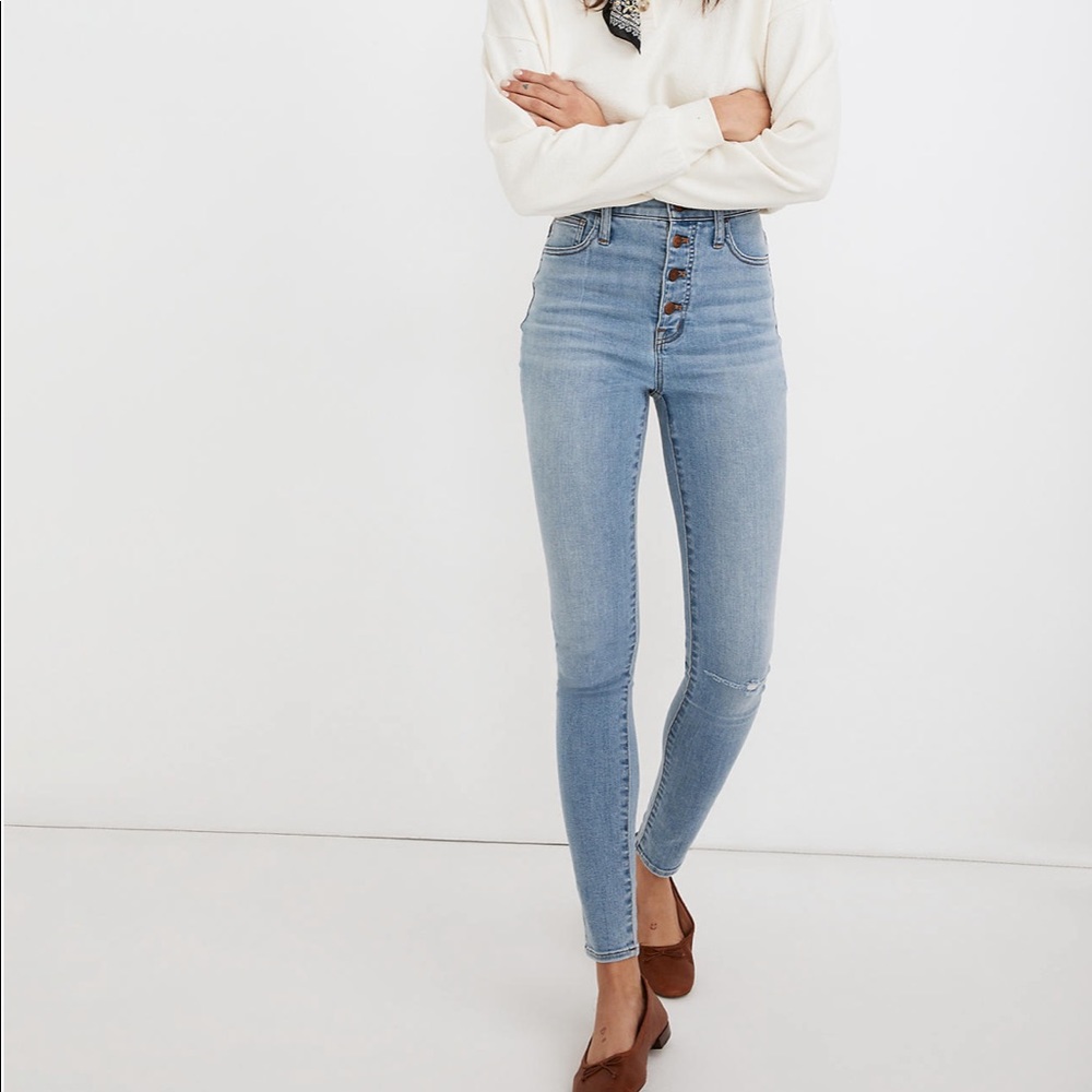 Madewell High-Rise Roadtripper Jeans, Size 29 Tall